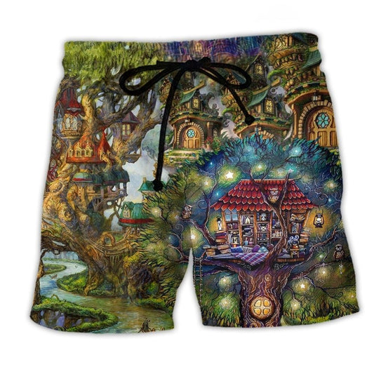 Hippie Dream Treehouse Awesome - Beach Short