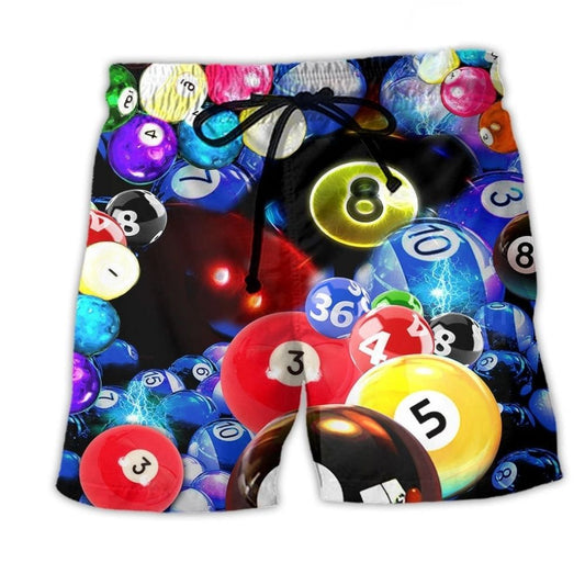 Billiard Calling Game Style – Beach Short