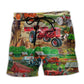 Tractor Life Is Better With Papa - Beach Short