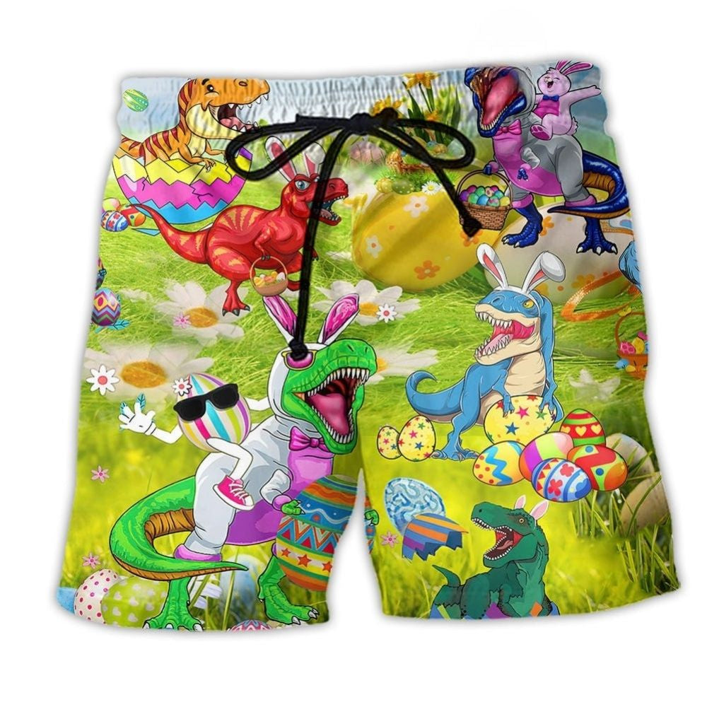 Funny T Rex Egg Humor – Beach Short