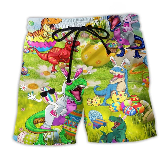 Funny T Rex Egg Humor – Beach Short