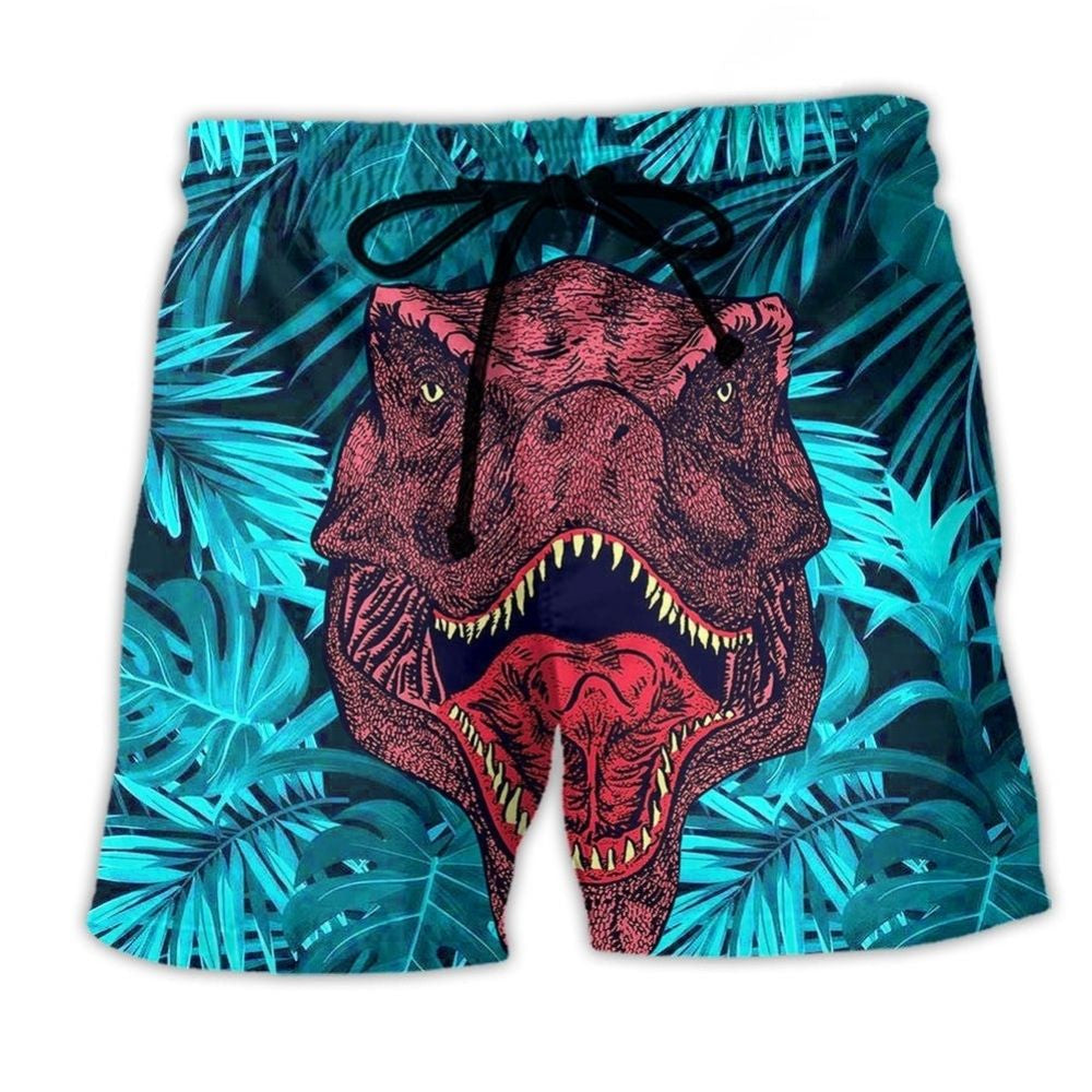 Tropical Dinosaur Summer – Beach Short