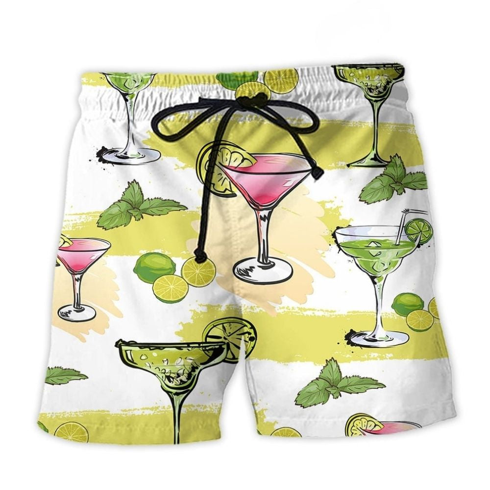 Margarita Cocktail Summer Party – Beach Short