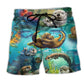 You Are My Otter Half Art – Beach Short