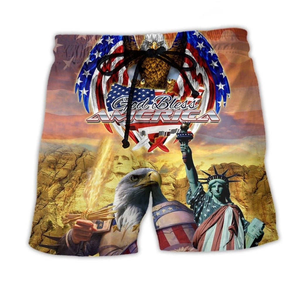 America Eagle Patriotic Classic – Beach Short