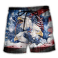American Eagle Patriotic – Beach Short