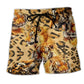 Cool Tiger Energy Bold Wildlife Art – Beach Short