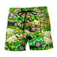 Irish Happy Saint Patrick’s Day Green - Beach Short