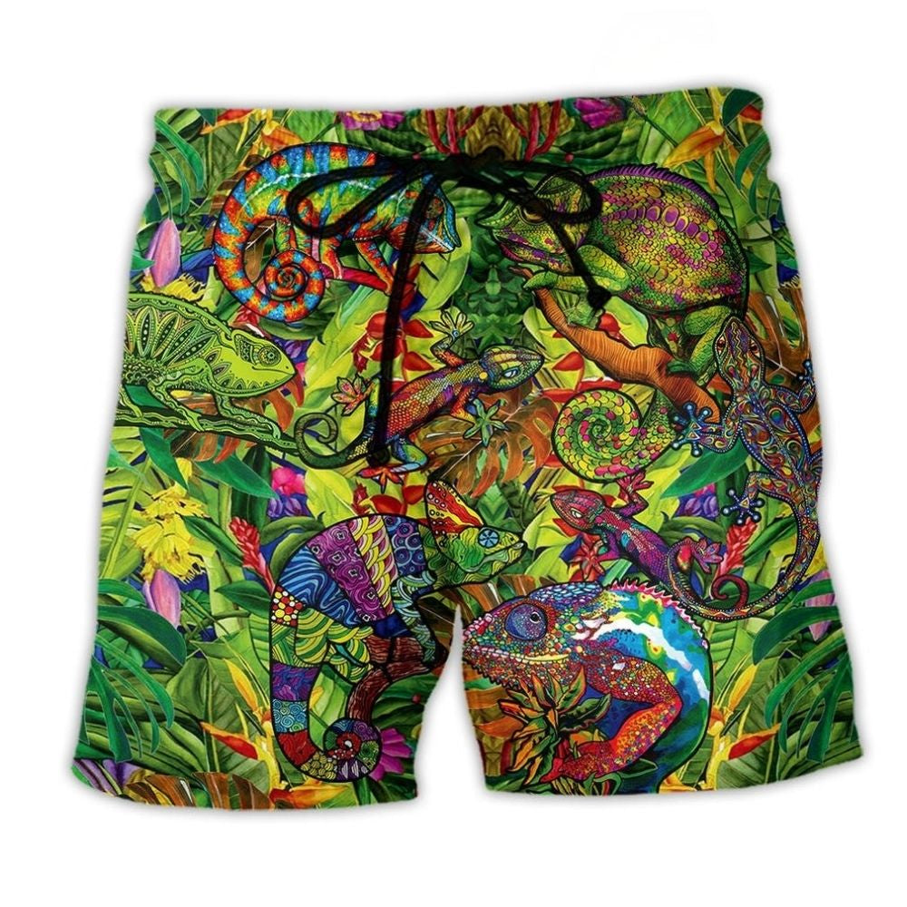 Lizard Pet Lover Style – Beach Short