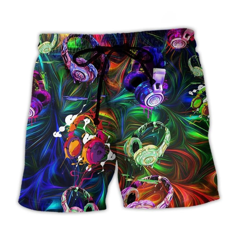Headphone Amazing Color Style - Beach Short