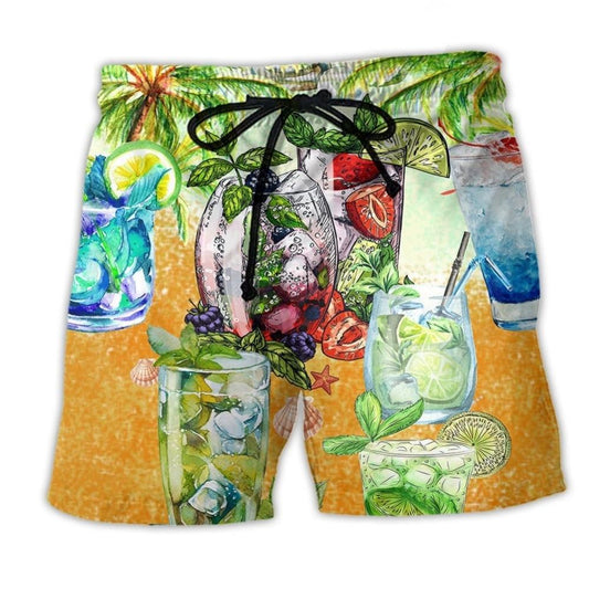 Mojito Cocktail Summer Vibes - Beach Short
