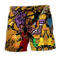 Basketball Life Color Art – Beach Short