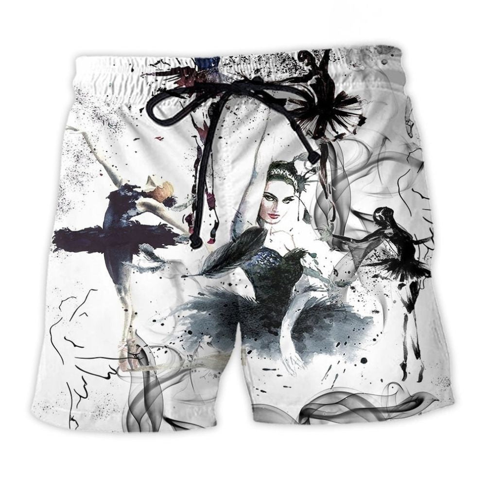 Ballet One Love One Life Black Style – Beach Short