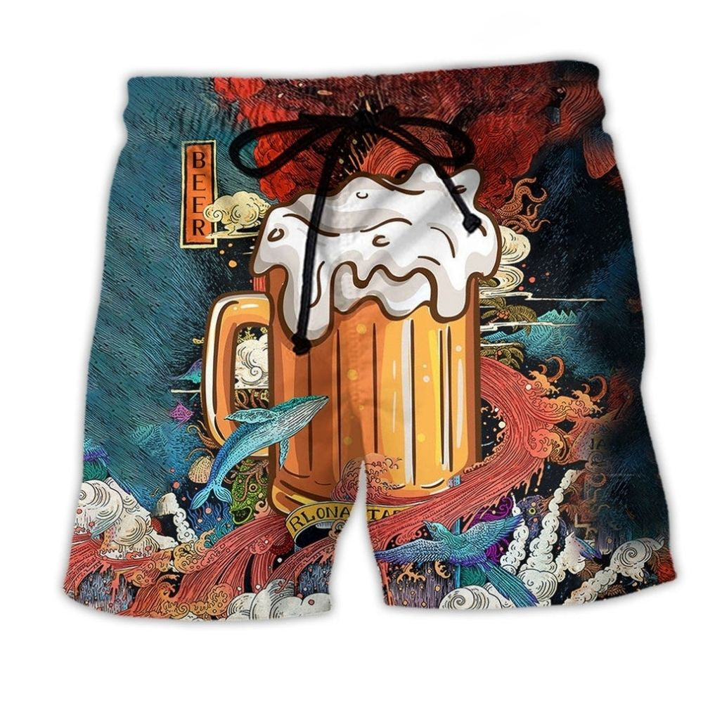 Favorite Beer Cool Art – Beach Short
