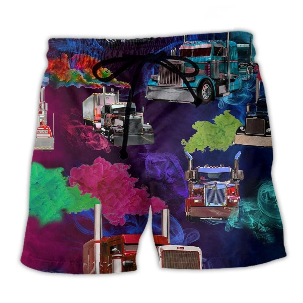 Truck Drivers Smoke Here – Beach Short