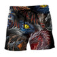 Dragon Eye Love Beautiful Life - Beach Short