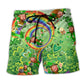 Irish Luck Believe In Good Fortune Green - Beach Short
