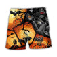 Bat Pumpkin Halloween – Beach Short