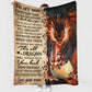 Dragon To My Son This Old Flannel Blanket For Living Room And Bedroom Styling