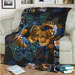 Multiple Sclerosis Awareness Flannel Blanket For Living Room And Bedroom Styling