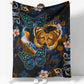 Multiple Sclerosis Awareness Flannel Blanket For Cozy Bedroom And Sofa Decor