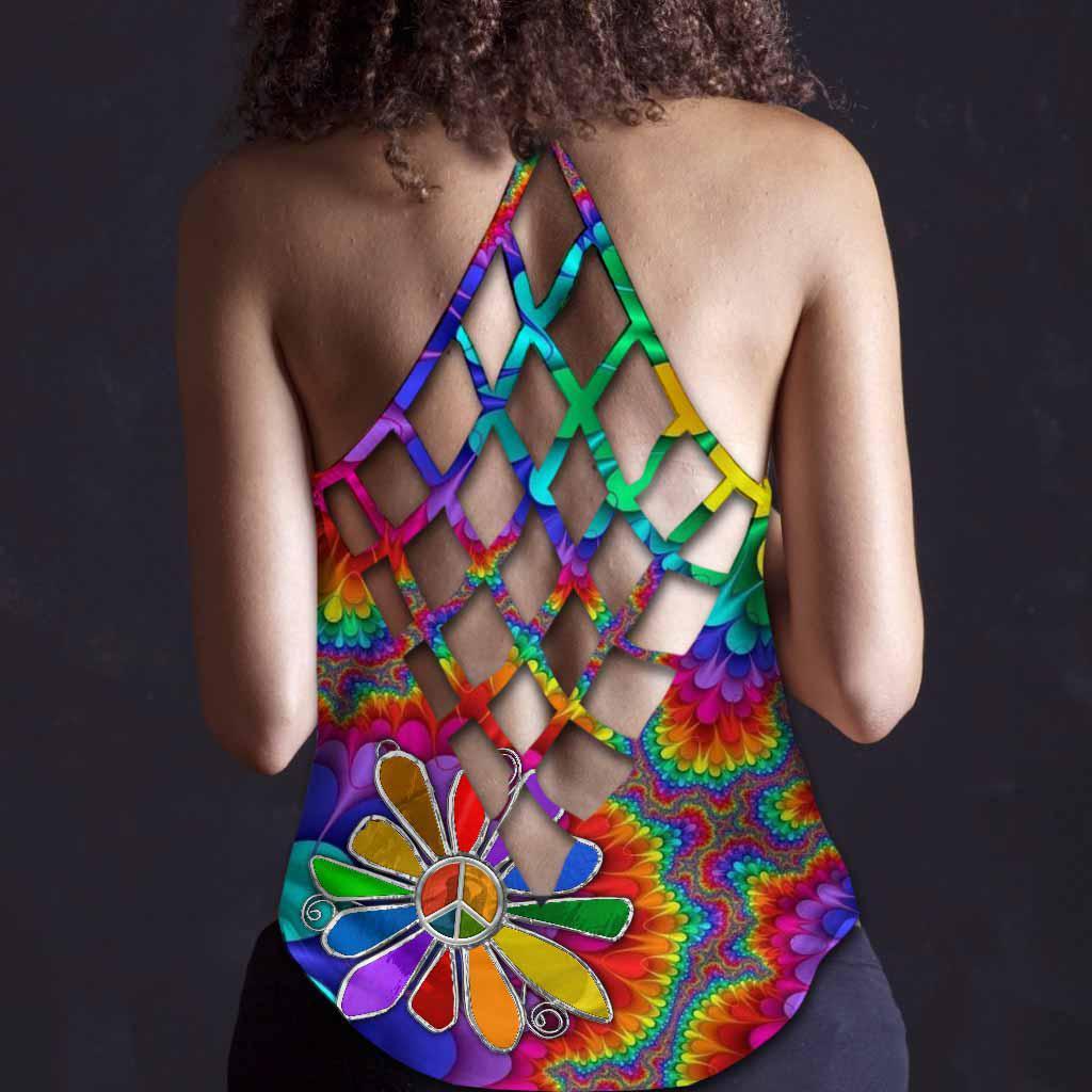 Hippie Soul Color Peaceful Limited Edition 10 – Hollow Tank Top