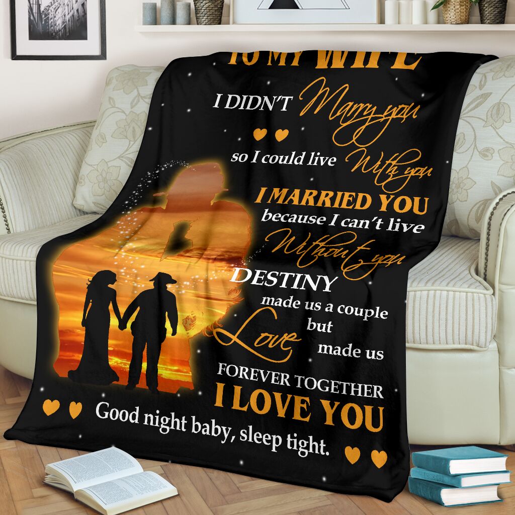 Firefighter To My Husband Fathers Day Flannel Blanket For Living Room And Bedroom Styling