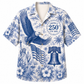 America 250th Blue Eagle Liberty Hawaiian Shirt