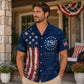 America 250th We The People Kids Hawaiian Shirt, 1776-2026 USA Flag Aloha for Boys