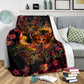 Multiple Sclerosis Awareness Flannel Blanket For Relaxing At Home And Travel