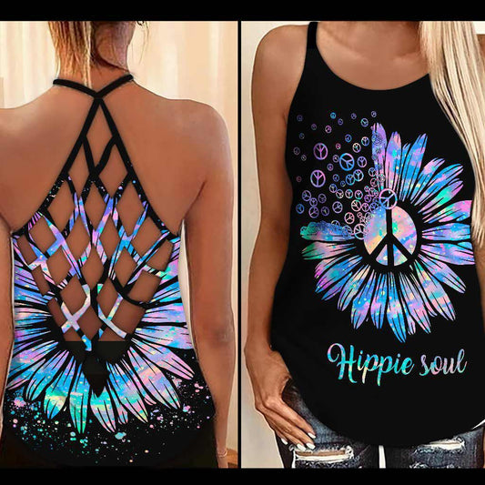 Hippie Soul Color Peaceful Limited Edition 11 – Hollow Tank Top