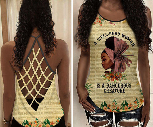 Black Woman Love Peace Limited Edition 12 – Hollow Tank Top