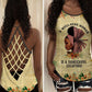 Black Woman Love Peace Well Read Collection – Hollow Tank Top