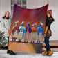 Native American Simple Flannel Blanket For Bedroom Couch And Daily Comfort