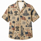 America 250th Vintage Icon Hawaiian Shirt