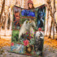 Dragon Christmas Love Flannel Blanket For Bed Sofa And Reading Nook Decor