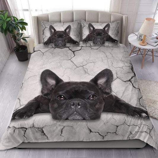 Dog Goodnight French Bulldog Bedding Cover For Pet Lover Bedroom Decor