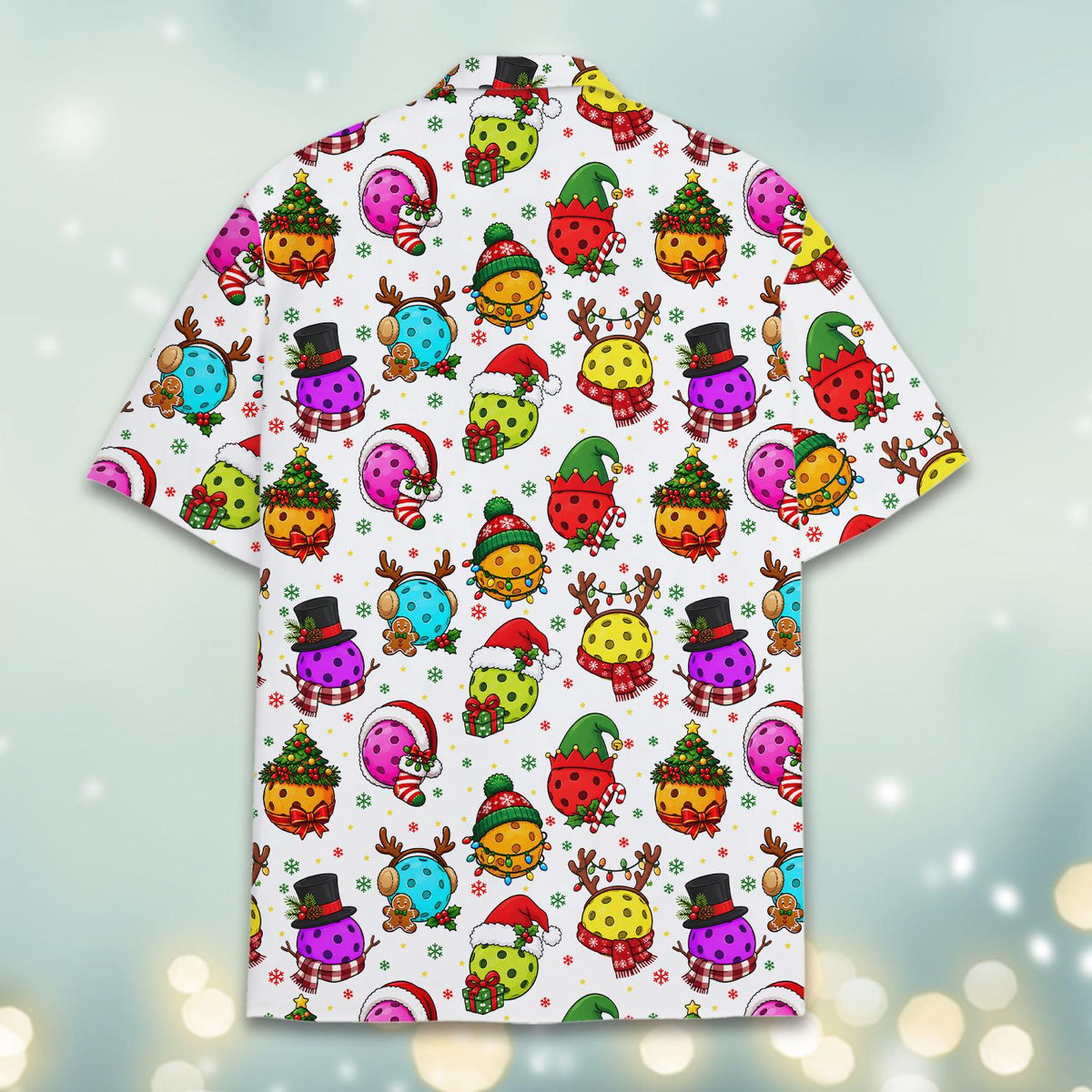 Christmas Pickleball Funny Holiday Ball Festive 1 – Hawaiian Shirt