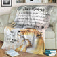Lion Forever And Ever Personalized Flannel Blanket For Relaxing At Home And Travel