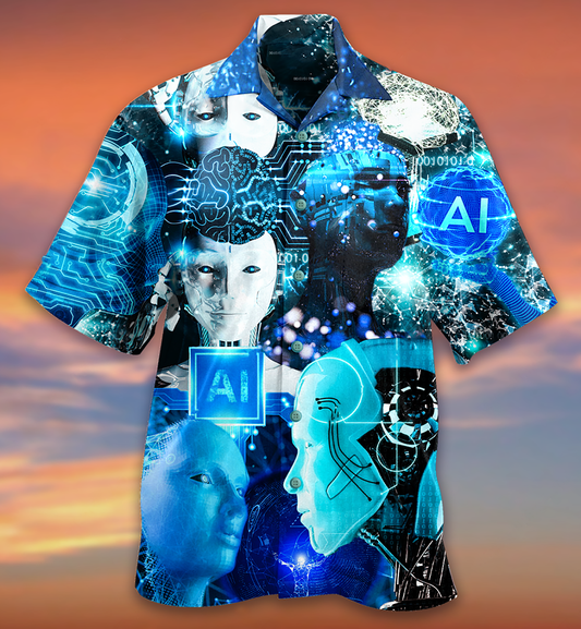 AI In Modern Life Edition – Hawaiian Shirt