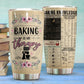 Baking Lover 20 Oz Tumbler For Coffee Travel And Daily Use