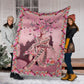 Breast Cancer Survivor Awareness Flannel Blanket For Bedroom Couch And Daily Comfort