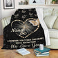 Butterfly Whenever You Touch This Heart Personalized Flannel Blanket For Living Room And Bedroom Styling