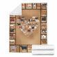 Cow Farm Life Love Animals Flannel Blanket For Bed Sofa And Reading Nook Decor