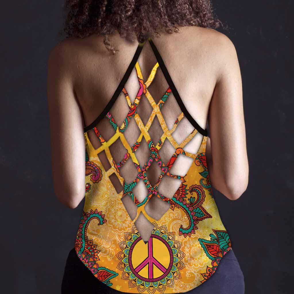 Hippie Soul Color Peaceful Limited Edition 15 – Hollow Tank Top
