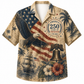 America 250th Vintage Island Hawaiian Shirt
