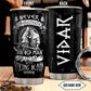 Viking Blood Old Man With Black Personalized 20 Oz Tumbler