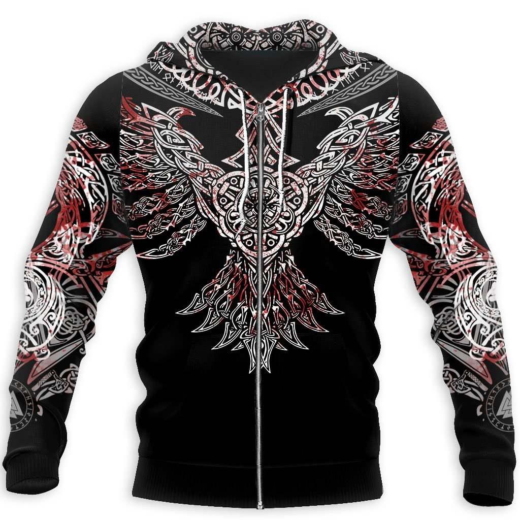 Collection Viking Huginn Special Edition – 3D Hoodie