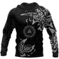 Collection Viking Muninn Tattoo Design – 3D Hoodie