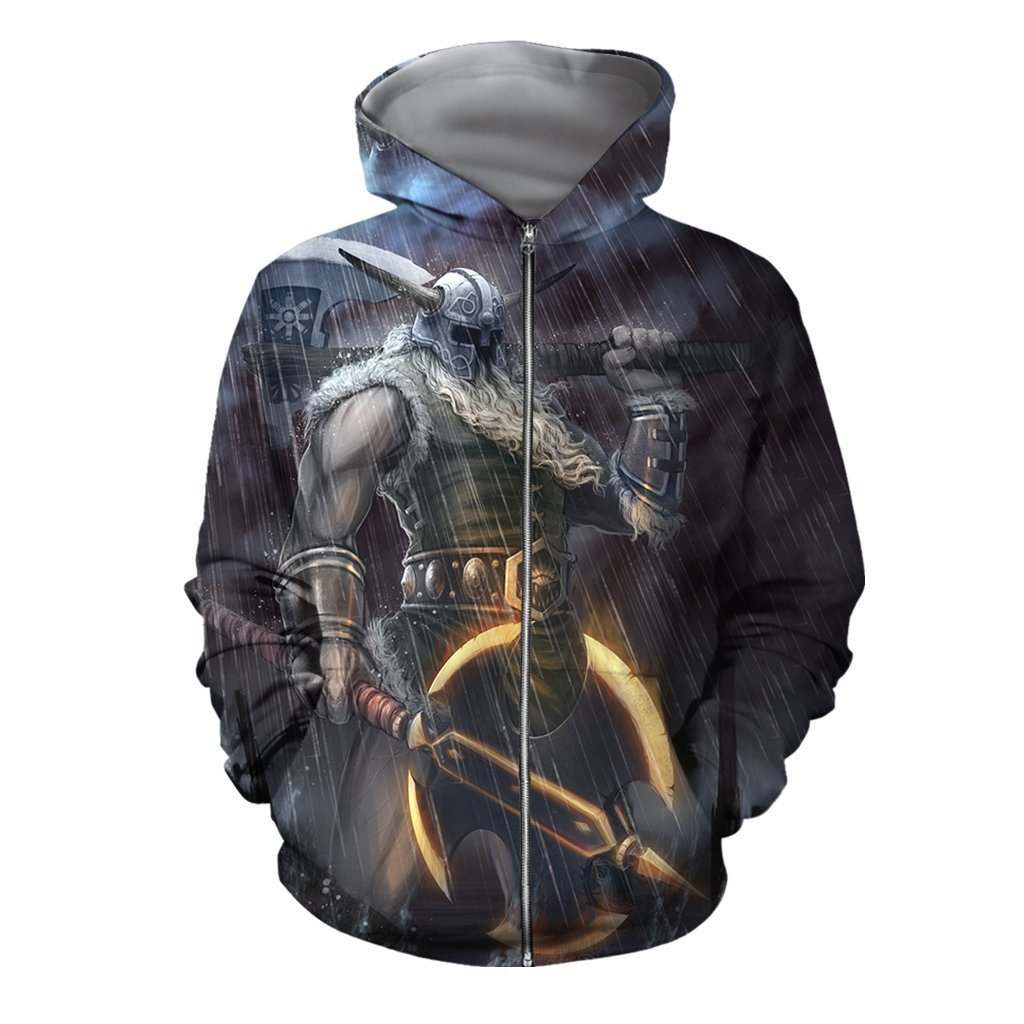 Collection Viking Warrior All Over Print – 3D Hoodie